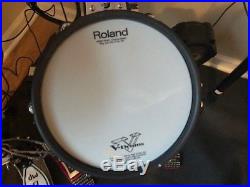 Roland TD-25KV V-Drums Electronic Drum Set with DW High Hat Stand & DBL Kick PDL