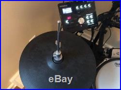 Roland TD-25KV V-Drums Electronic Drum Set with DW High Hat Stand & DBL Kick PDL