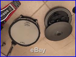 Roland TD-30KV V-Drums Electronic Drumset with extras. Good condition