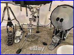 Roland TD-50KV Electronic Drum Set WITH Hardware, Extra Cymbals and Drums