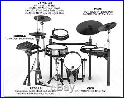 Roland V-Drums TD-50K Electronic Drum Set Plus Extras