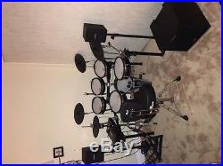 Roland V-Drums V-Pro Series TD-30K Electronic Drum Set Kit USED WithSound System +