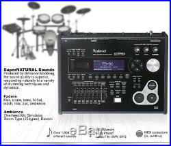 Roland V-Drums V-Pro Series TD-30K-S Electronic Drum Set TD30 PDX-100 KD-120BK