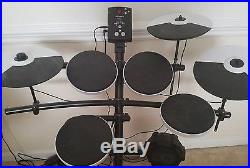 Roland td-1k electric drum set with iron cobra double bass pedal