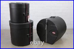 Rotek One Touch 5-Piece Tom Set Drum Kit Tuning System with Cases #48966