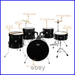 SALE 4 THE HOLIDAYS? Full Size Acoustic Drum Kit +Cymbals +Throne +Snare