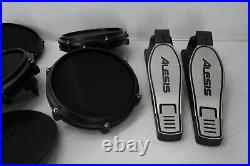 SEE NOTES Alesis TURBOMESHKIT Electric Drum Set Mesh Pads Drum Sticks Cables