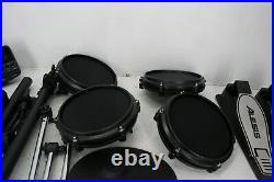 SEE NOTES Alesis TURBOMESHKIT Electric Drum Set Mesh Pads Drum Sticks Cables