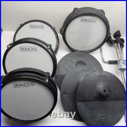 SIMMONS TITAN 20 Pads and Cymbals Set Parts TSCYM10S T20PAD8 Pre Owned Lot
