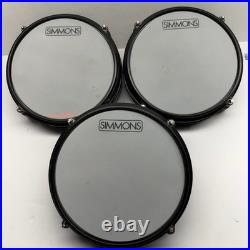 SIMMONS TITAN 20 Pads and Cymbals Set Parts TSCYM10S T20PAD8 Pre Owned Lot