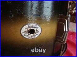 SINGLE PLY MAPLE c1930 LUDWIG SUPER SENSITIVE 7x14 EXC DUCO, NICKEL, SNARE SETS