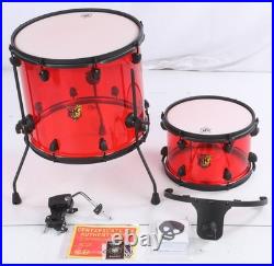 SJC Custom Drums Josh Dun Torch 3 piece Kit, Red SJC Custom Drums Josh Dun Torch 3 piece Kit, Red