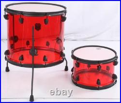 SJC Custom Drums Josh Dun Torch 3 piece Kit, Red SJC Custom Drums Josh Dun Torch 3 piece Kit, Red