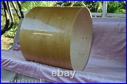 SONOR FORCE 3007 22 NATURAL MAPLE REPLACEMENT BASS DRUM SHELL for YOUR SET H607