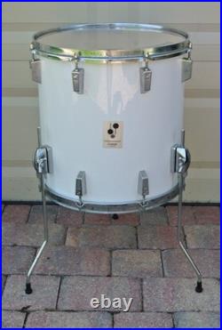 SONOR MADE in GERMANY PERFORMER SERIES 16 WHITE FLOOR TOM fr YOUR DRUM SET L671