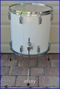 SONOR MADE in GERMANY PERFORMER SERIES 16 WHITE FLOOR TOM fr YOUR DRUM SET L671