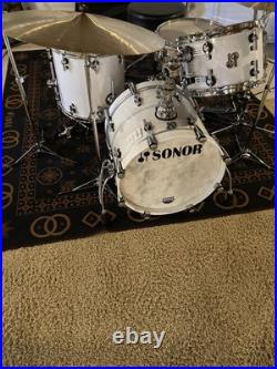 SONOR SQ2 Drum Set/Kit 18 Bass Drum, 12/14/Excellent