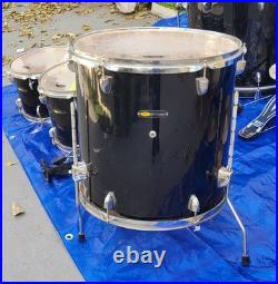 SP Sound Percussion Drum Set- Bass/ Side Toms/ Floor Toms/ Snare/ High Hat