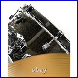 SPL 5PC Unity II All In One Drum Set Black Onyx Glitter Refurbished