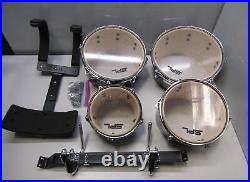 SPL Standard Marching Quads 8/10/12/13 Drum Set Black