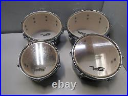 SPL Standard Marching Quads 8/10/12/13 Drum Set Black