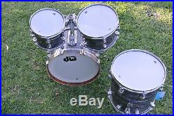 STUNNING! DW USA COLLECTORS 20 10 12 14 DRUM SET in PEACOCK OYSTER PEARL! Z389
