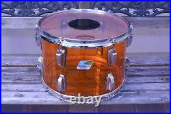 SUPER CLEAN! LUDWIG 13 CLASSIC AMBER VISTALITE TOM for YOUR DRUM SET! LOT R19