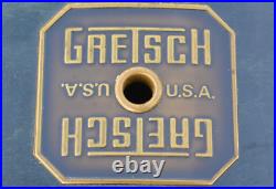 SUPER RARE 1980 GRETSCH USA 13 G4416 BLUE SPRUCE TOM for DRUM SET! I708