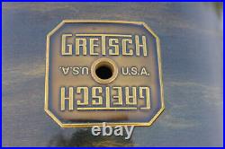 SUPER RARE 1980 GRETSCH USA 14 G4420 BLUE SPRUCE VIRGIN TOM for DRUM SET! I709