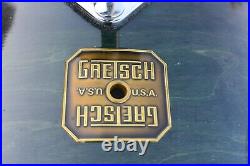 SUPER RARE 1980 GRETSCH USA 22 G4418 BLUE SPRUCE FLOOR TOM for DRUM SET! I702