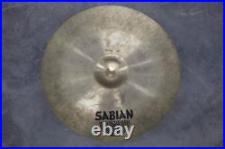 Sabian 22 Medium Ride Cymbal 56cm Vintage Drum Set Ride Cymbal Made in Canada