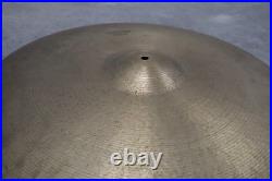 Sabian 22 Medium Ride Cymbal 56cm Vintage Drum Set Ride Cymbal Made in Canada