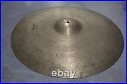 Sabian 22 Medium Ride Cymbal 56cm Vintage Drum Set Ride Cymbal Made in Canada