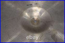 Sabian 22 Medium Ride Cymbal 56cm Vintage Drum Set Ride Cymbal Made in Canada