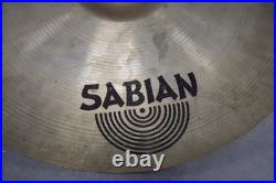 Sabian 22 Medium Ride Cymbal 56cm Vintage Drum Set Ride Cymbal Made in Canada