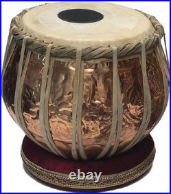 Satnam Copper Bayan Tabla Drum Set Including Accessories