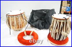 Satnam Copper Bayan Tabla Drum Set with Gig Bag/ Hammer/ Music Book