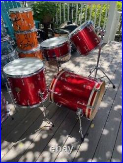 Sawtooth 4 pc Drum Set. Secret Hill Percussion