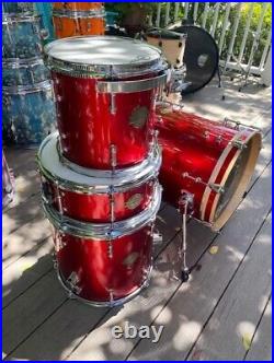 Sawtooth 4 pc Drum Set. Secret Hill Percussion