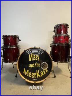 Set Of 6 Drums OCDP Avalon Orange County Drum And Percussion