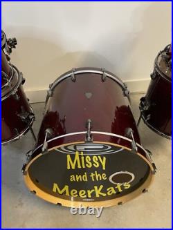 Set Of 6 Drums OCDP Avalon Orange County Drum And Percussion