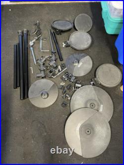 Simmons Electronic Drum Set FRAME TUBES LOT & PARTS, Everything In Pics Included