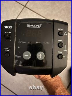 Simmons Electronic Drum Set Partial
