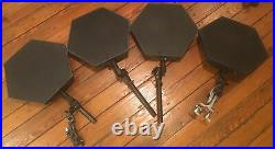Simmons SDS 5pc Electronic Drum Set Vintage With DW5000 Pedal And SDS 1000M Module