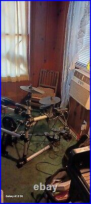 Simmons Sd5x Drum Set With Dbl Bass Ptl