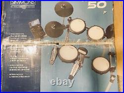 Simmons Titan 50 Electronic Drum Kit With Mesh Pads and Bluetooth