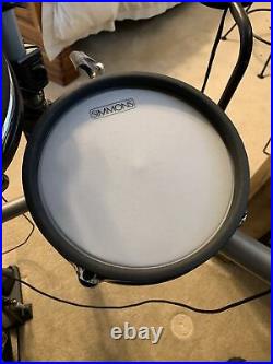 Simmons sd550 electronic drum set with mesh pads