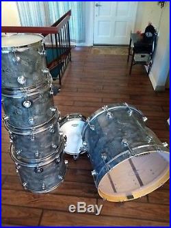 Six Piece DW Pre Collectors drum set with Keller maple shells
