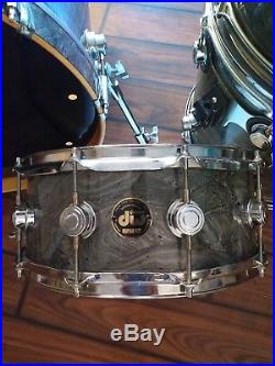 Six Piece DW Pre Collectors drum set with Keller maple shells
