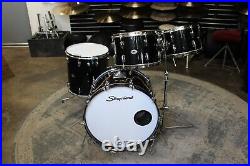 Slingerland 12-13-16-22 Drum Set Black